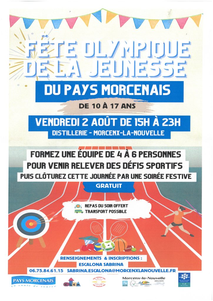 Photo de Fête Olympique de la jeunesse du Pays Morcenais