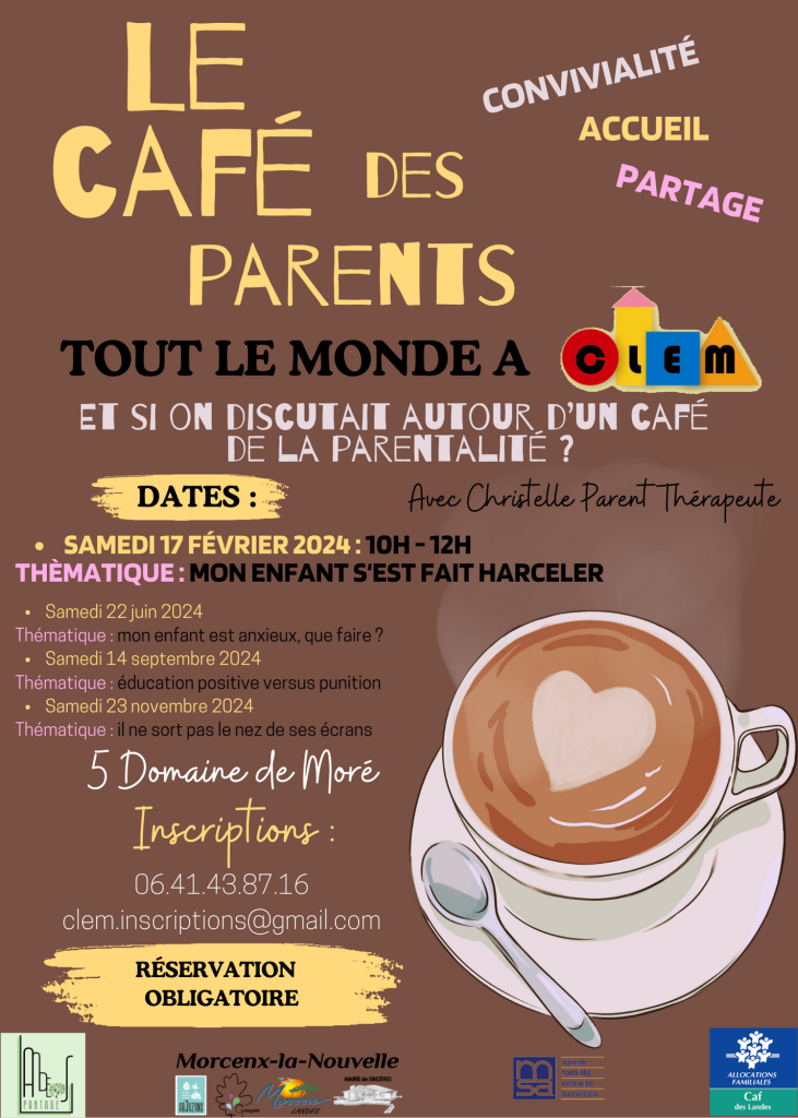 Photo de Le café des parents – La parentalité / L’éducation positive