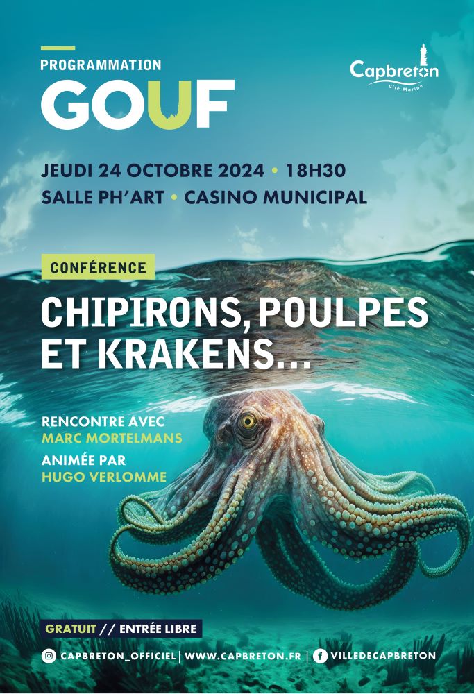 Photo de Programmation Gouf : Chipirons, poulpes et krakens