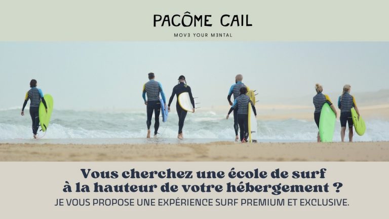 Photo de Pacôme Cail école de surf