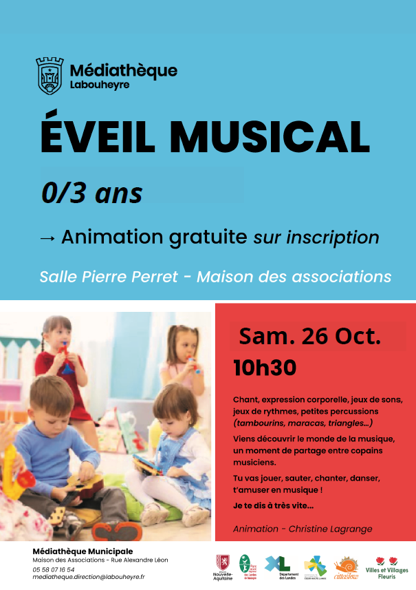 Photo de Eveil musical – 0-3 ans