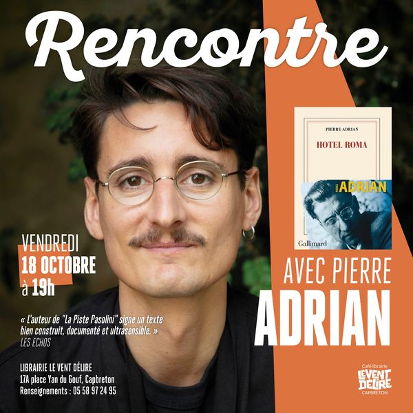 Photo de ANNULE – Rencontre avec Pierre Adrian