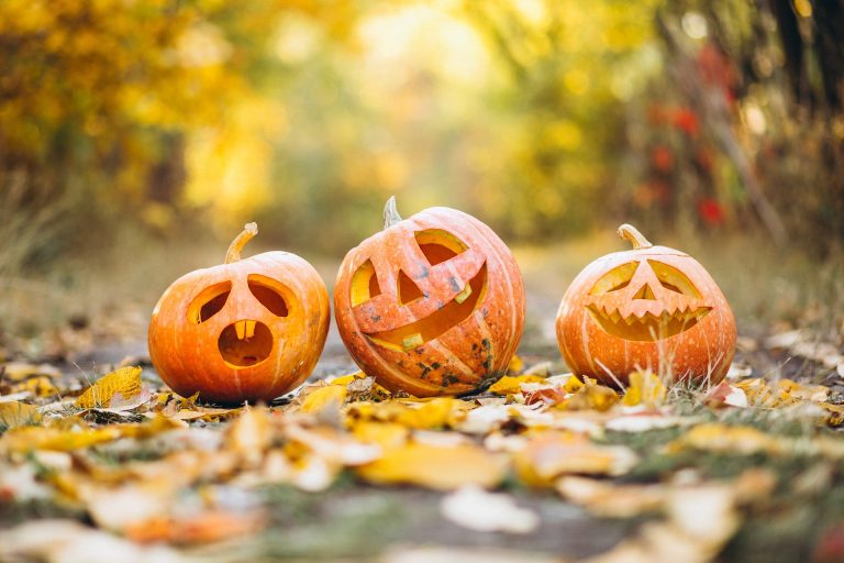 Photo de Halloween autour du kiosque