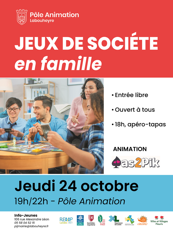 Photo de Jeux de société en famille