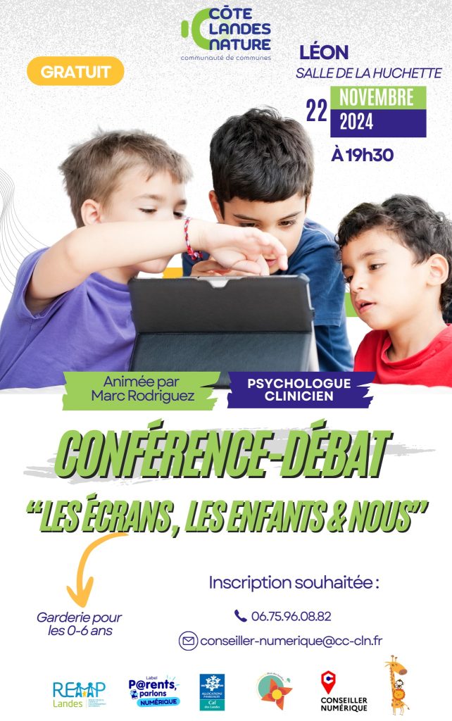 Photo de Conférence débat “Les écrans, les enfants et nous”