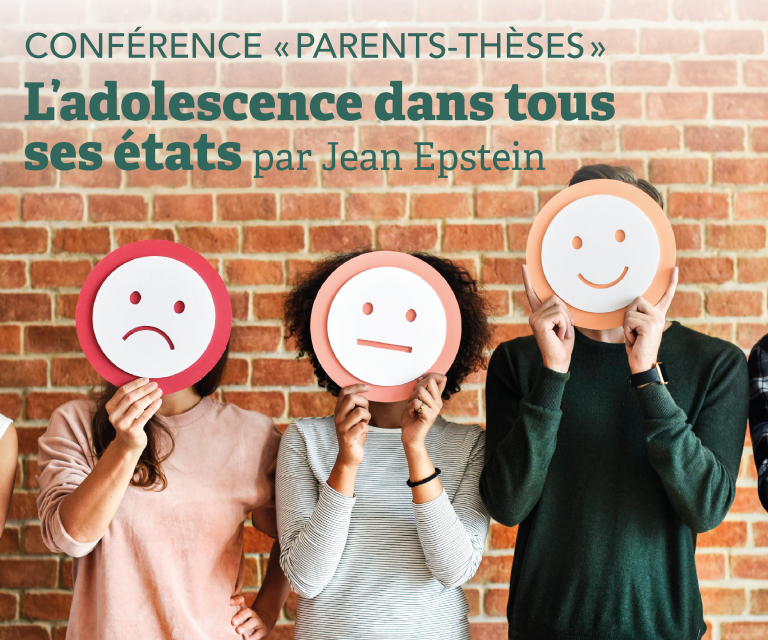 Photo de Conférence Parents-thèse « L’adolescence dans tous ses états » par Jean Epstein