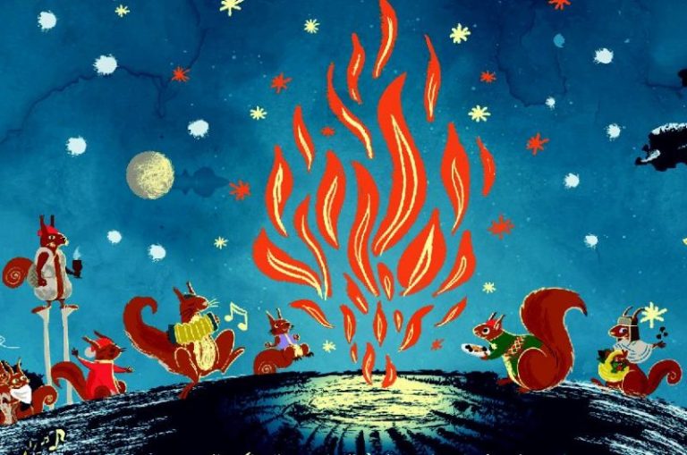 Photo de Haille de Nadau ou feu de Noël