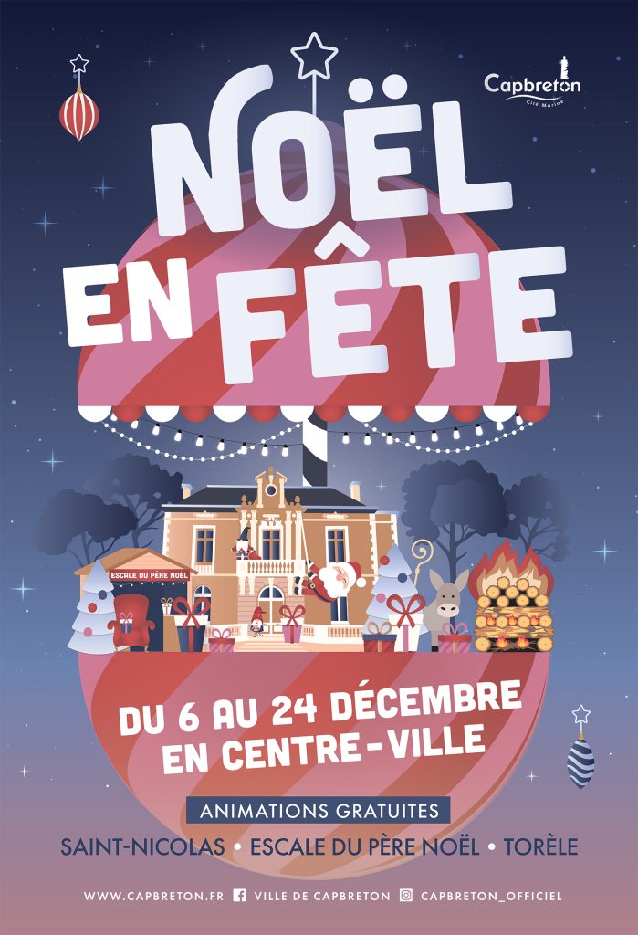 Photo de Noël en fête