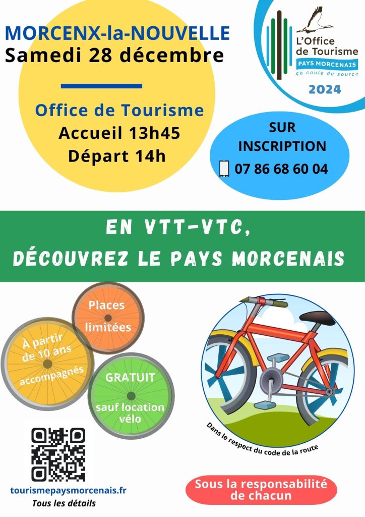 Photo de En VTT-VTC, découvrez le Pays Morcenais