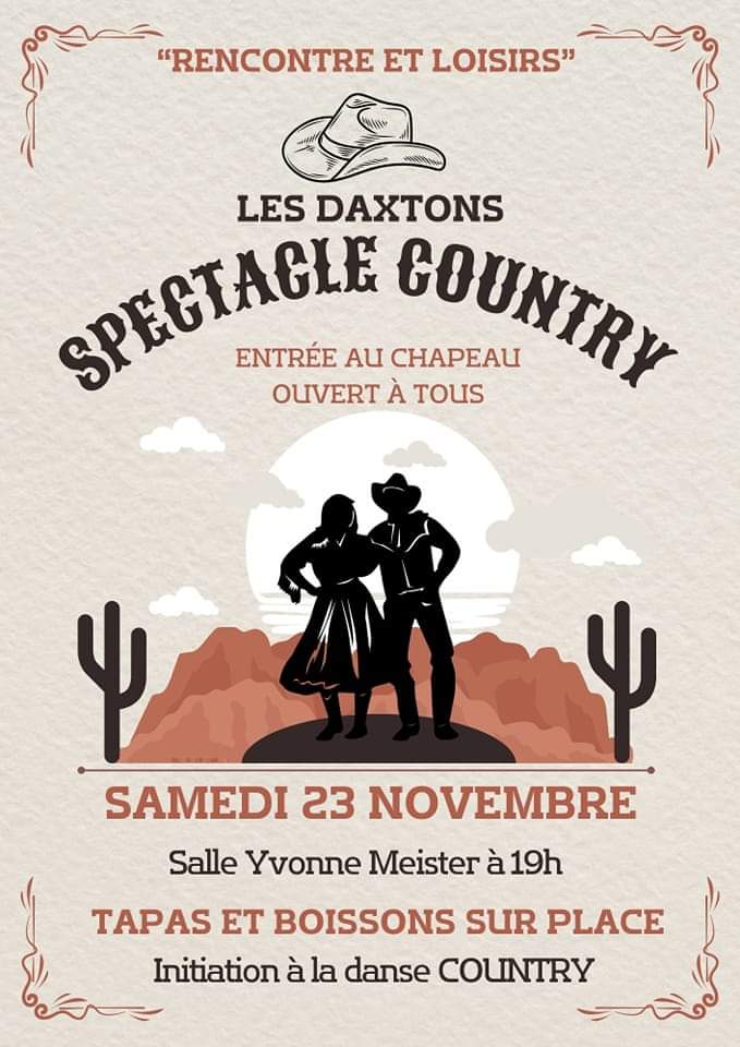 Photo de Spectacle country