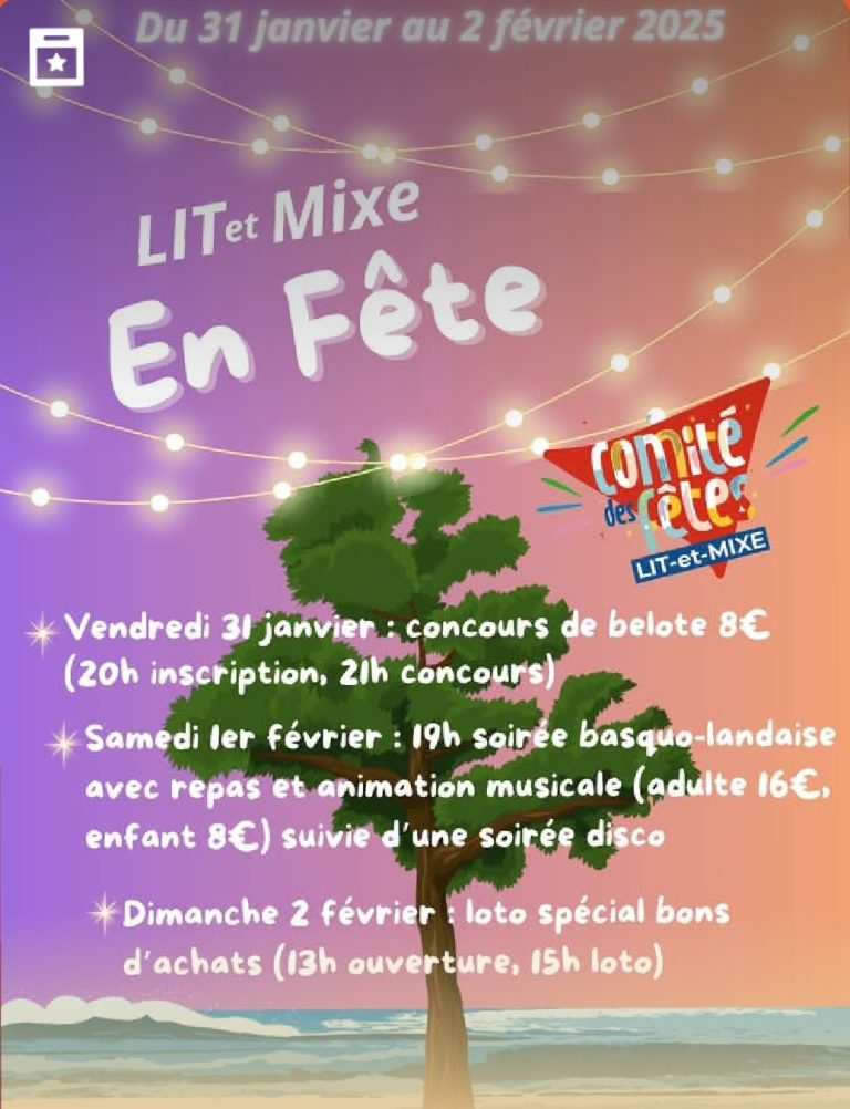 Photo de Lit et Mixe en fête