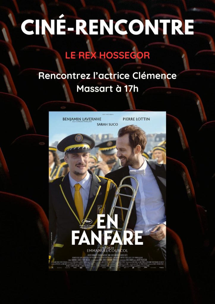 Photo de Ciné Recontre : Clémence Massart pour le Film « En Fanfare »