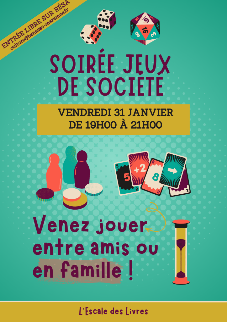 Photo de Soirée jeux de société