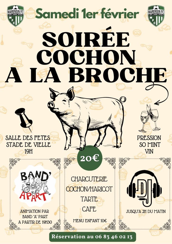 Photo de Soirée cochon à la broche