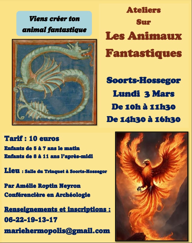 Photo de Atelier sur les animaux fantastiques