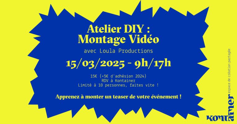 Photo de Atelier Montage Vidéo : Crée ton Teaser !