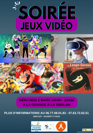 Photo de Soirée jeux vidéo