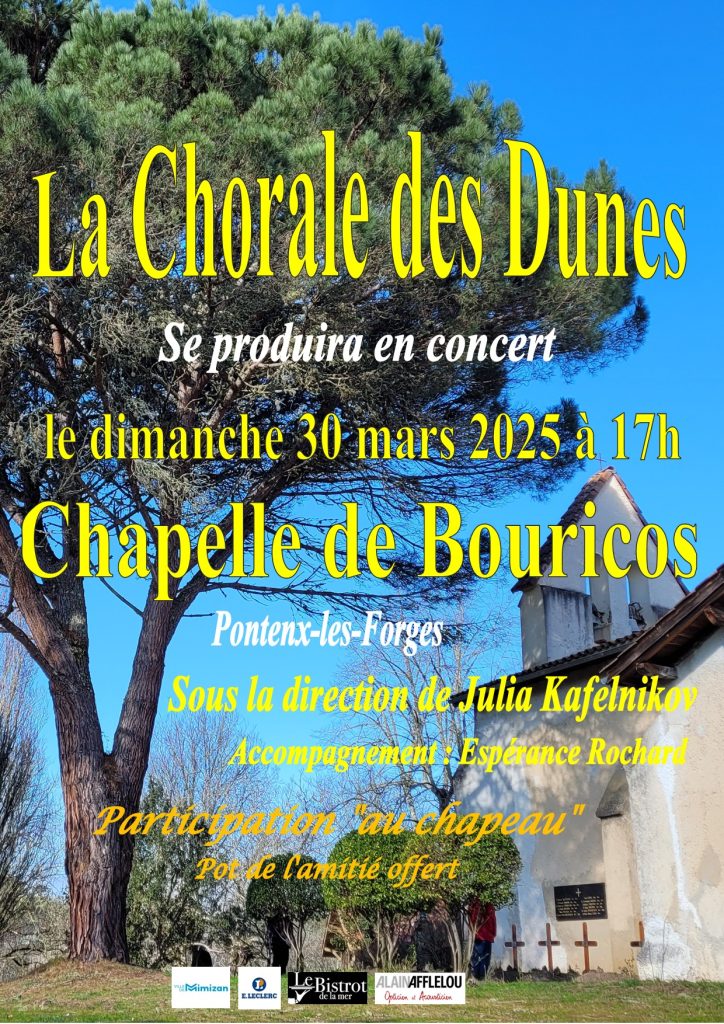 Photo de Concert à la chapelle de Bouricos