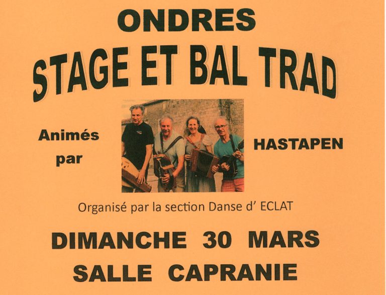 Photo de Stage et bal trad animés par Hastapen